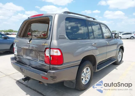 1999 Lexus Lx 470 z USA, uszkodzony, nr VIN JT6HT00WXX0049898